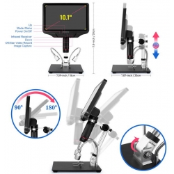 Mikroskop cyfrowy AD409 Andonstar LCD HDMI USB WiFi