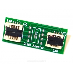Adapter QFN8-DIP8 uniwersalny dla programatorów QFN8, MLF8, MLP8, WSON8, DFN8