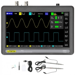 UTRNIX ADS-1013D przenośny oscyloskop cyfrowy 2x100MHz tablet