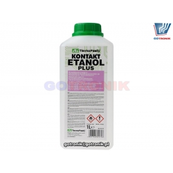 Kontakt ETANOL plus ART.AGT278 5901764325758 w rozcieńczeniu z wodą 5:1 może być stosowany jako środek do dezynfekcji po