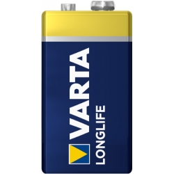Bateria alkaliczna VARTA 9V LONGLIFE; 1szt. / blister