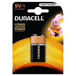 Bateria alkaliczna 6LR61 9V Duracell Duralock - 1 sztuka (blister)