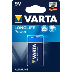 Bateria alkaliczna Longlife Power 6LR61/9V