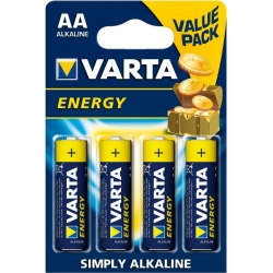 Bateria alkaliczna VARTA LR06 AA 1,5V  ENERGY; blister; 4 szt.