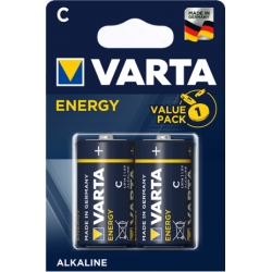 Bateria alkaliczna VARTA LR14 C 1,5V  ENERGY; blister; 2 szt.