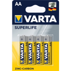 Bateria alkaliczna VARTA LR06 AA 1,5V  SUPERLIFE; blister; 4 szt.