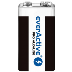 Bateria alkaiczna 6LR61 9V R9 blister 1 sztuka everActive Pro