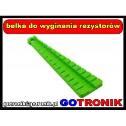 Belka do wyginania rezystorów