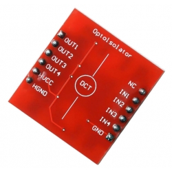 Moduł 4 kanałowego optoizolatora TLP281 transoptor do systemów MCU BTE-248