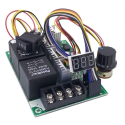 sterownik pwm, generator pwm, sterownik silnika elektrycznego dc, regulator współczynnika wypełnienia, Duty Cycle, PWM Speed Controller, BTE-846