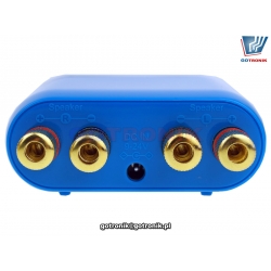 wzmacniacz audio akustyczny 2x50W Bluetooth USB aux in jack wskaźnik wysterowania VU BTE-857