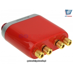 wzmacniacz audio akustyczny 2x50W Bluetooth USB aux in jack wskaźnik wysterowania VU BTE-858