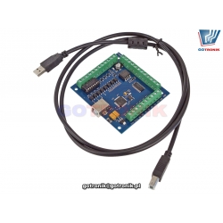 Sterownik obrabiarek CNC MACH3 do 4 silników krokowych 24V BTE-867