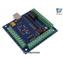 Sterownik obrabiarek CNC MACH3 do 4 silników krokowych 24V BTE-867