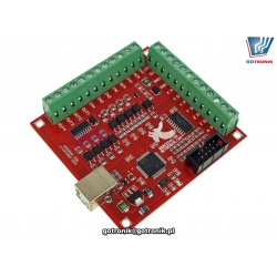 Sterownik obrabiarek CNC MACH3 do 4 silników krokowych 24V BTE-868