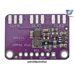 Generator sygnałowy Si5351A 160MHz interfejsem i2c BTE-881