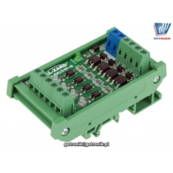moduł optoizolatora SV-5A1R4P-N AL-ZARD 4 kanałowy PLC na szynę DIN BTE-900