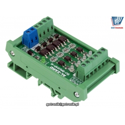 moduł optoizolatora SV-5A1R4P-N AL-ZARD 4 kanałowy PLC na szynę DIN BTE-900