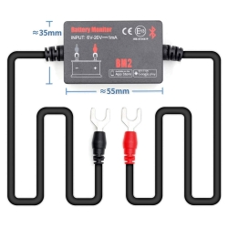 BM2 bezprzewodowy miernik napięcia z komunikacją Bluetooth BTE-902 akumulatora 12V