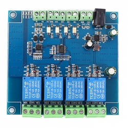 Moduł 4 przekaźników sterowanych RS485 Modbus RTU BTE-936