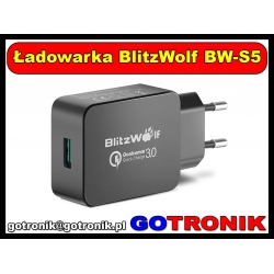 Ładowarka sieciowa BlitzWolf BW-S5 Quick Charge 3.0