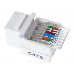 Gniazdo sieciowe RJ45 CAT6 szybkozłącze