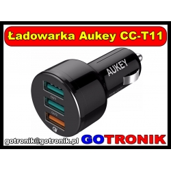 Ładowarka samochodowa AUKEY CC-T11 Quick Charge 3.0