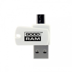 Czytnik kart microSD pod USB 2.0 i microUSB OTG Goodram A020