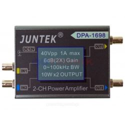 DPA-1698 dwukanałowy wzmacniacz mocy do generatorów funkcyjnych