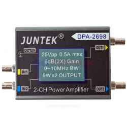 DPA-2698 dwukanałowy wzmacniacz mocy do generatorów funkcyjnych
