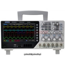 DPO6204C Hantek 200MHz oscyloskop cyfrowy z generatorem funkcyjnym DDS