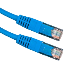 Kabel UTP CAT 5E PATCHCORD 3m niebieski