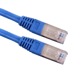 Kabel FTP CAT 6 PATCHCORD 1m niebieski