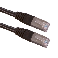 Kabel FTP CAT 6 PATCHCORD 1m czarny