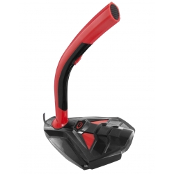 Mikrofon dla graczy PREDATOR czerwony