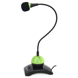Mikrofon CHAT DESKTOP zielony