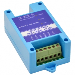 aktywny hub RS485 wzmacniacz RS-485 wzmacniacz repeater aktywny przedłużacz transmisji RS485 JPX-6021 ELEK-172