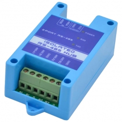 aktywny hub RS485 wzmacniacz RS-485 wzmacniacz repeater aktywny przedłużacz transmisji RS485 JPX-6021 ELEK-172