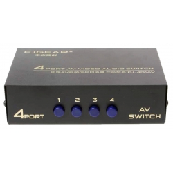 przełącznik FJ-401AV switch audio i video