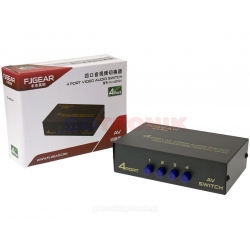 przełącznik FJ-401AV switch audio i video