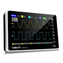 Fnirsi 1013D przenośny oscyloskop cyfrowy 2x100MHz tablet