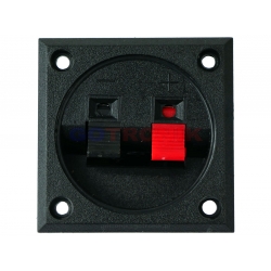 Gniazdo głośnikowe 2 pin kwadratowe 57mm x 57mm GNI0237