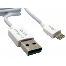 Kabel USB - Iphone 100cm + data Quick Charge 3.0 GOT-067