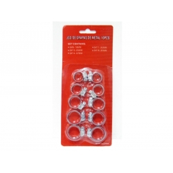 Zaciski metalowe cybanty 10szt GOT-079