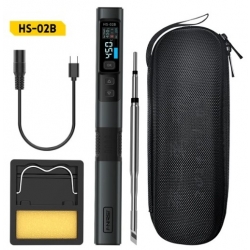 HS-02B precyzyjna lutownica cyfrowa 100W 1 grot USB QC PD FNIRSI HS02