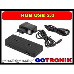 HUB USB 2.0 7 portowy