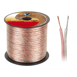 Przewód głośnikowy OFC 2 x 0,75mm2 1 metr KAB0313
