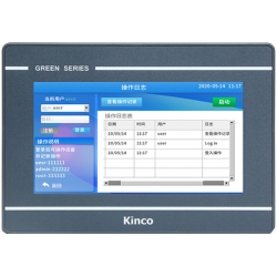 Kinco GL070 panel operatorski HMI do automatyki przemysłowej i sterowników PLC