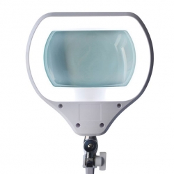 Lampa z lupą 3D 72xLED przykręcana do blatu regulacja intensywności światła