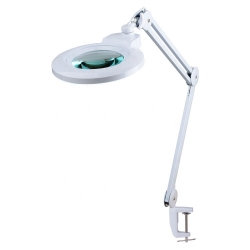 LAM-050, lampa z lupą 5d, lampa 9006LED, lampa ze szkłem powiększającym, lupa z podświetleniem, lupa z oświetleniem, lampa z powiększeniem, Lampa x84 diod LED z lupą o powiększeniu 5D x2,25, LAM-023